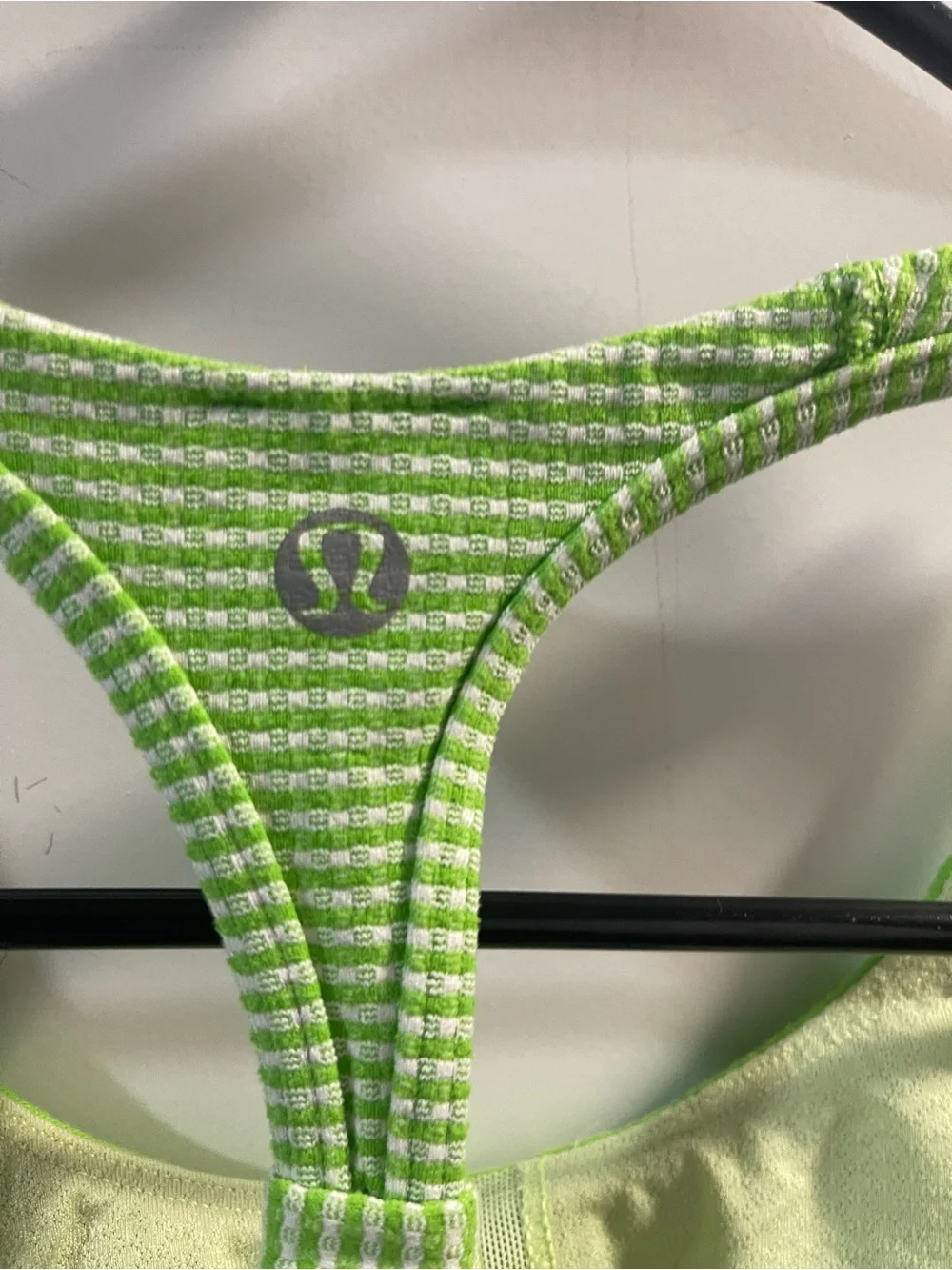 lululemon athletica Neon Lime Racerback Tank